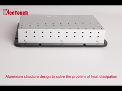 IP65 monitor LCD TFT de 8 pulgadas, monitor 1024x768 de la pantalla táctil del alto brillo