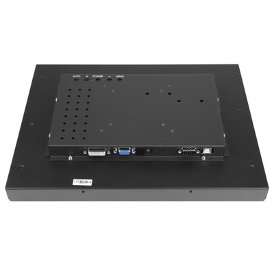 420cd/m2 LCD Panel 15" Touch Screen Monitor With VGA DVI Video Input