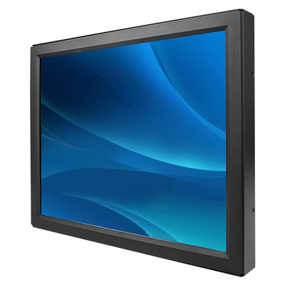 420cd/m2 LCD Panel 15" Touch Screen Monitor With VGA DVI Video Input