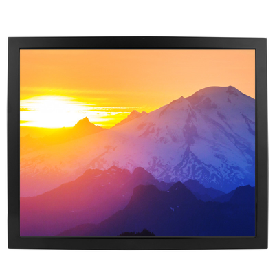 Vandal Proof 19'' IR Touch Monitor Waterproof For Kiosks OEM ODM