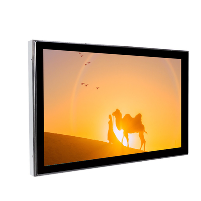 18.5 Inch PCAP Touch Monitor 400cd/M2 16:9 Ratio VGA DVI Interfaces