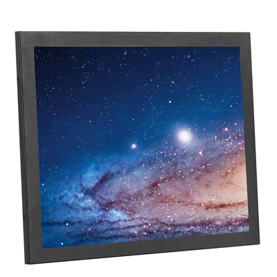 17 Inch TFT LCD SAW Touch Monitor Square Shape Scratch Resistant