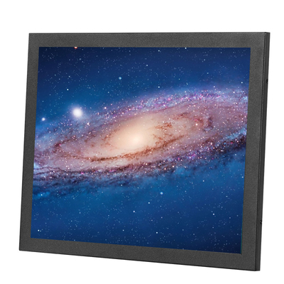 17 Inch TFT LCD SAW Touch Monitor Square Shape Scratch Resistant