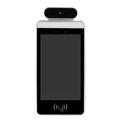 Auto Facial Recognition Temperature Kiosk , Wifi Body Temp Scanner Kiosk 800×1280