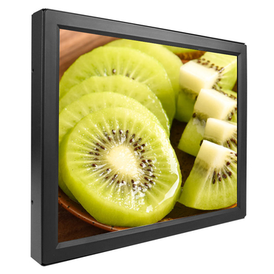 420cd/m2 LCD Panel 15" Touch Screen Monitor With VGA DVI Video Input