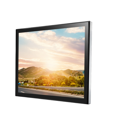 17 Inch PCAP Touch Monitor IP65 Waterproof Anti Vandal For ATMs
